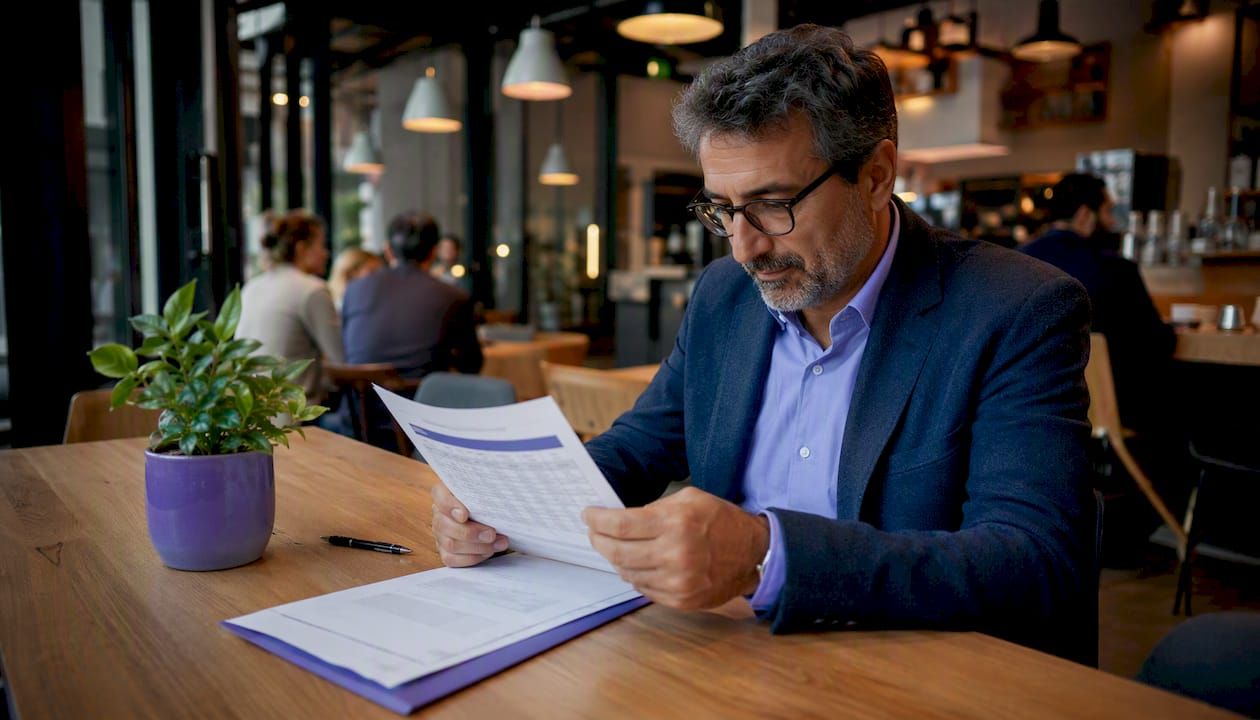 Des mains s’activent sur un clavier pour automatiser la génération des quittances de loyer.