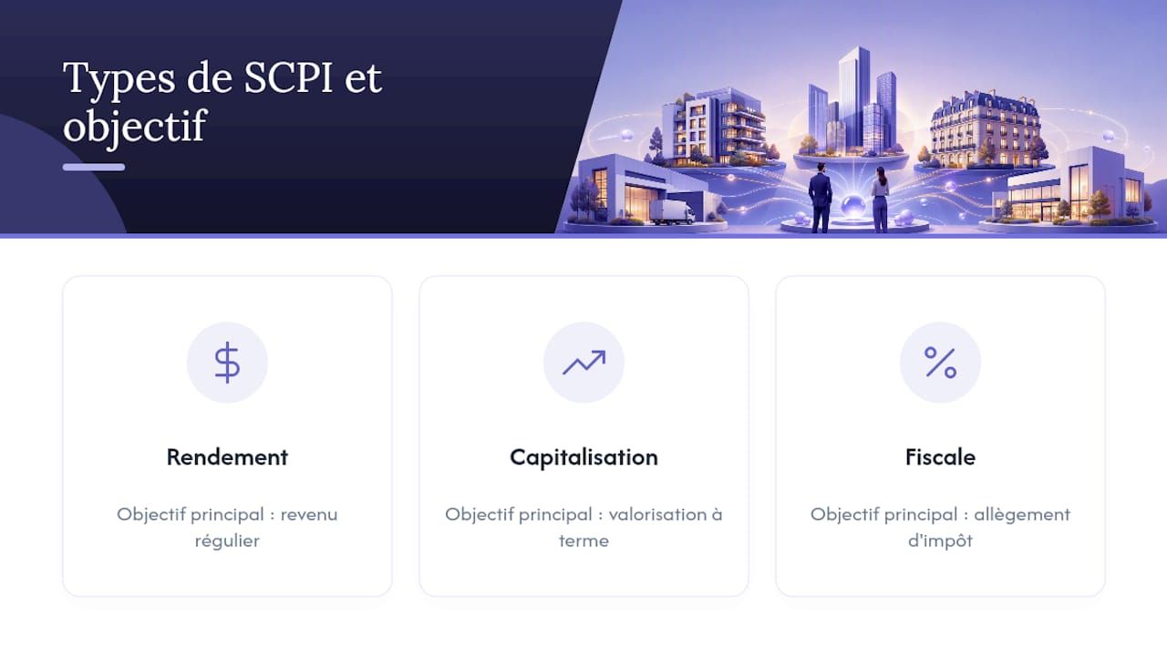 Analyse comparative des trois types de SCPI