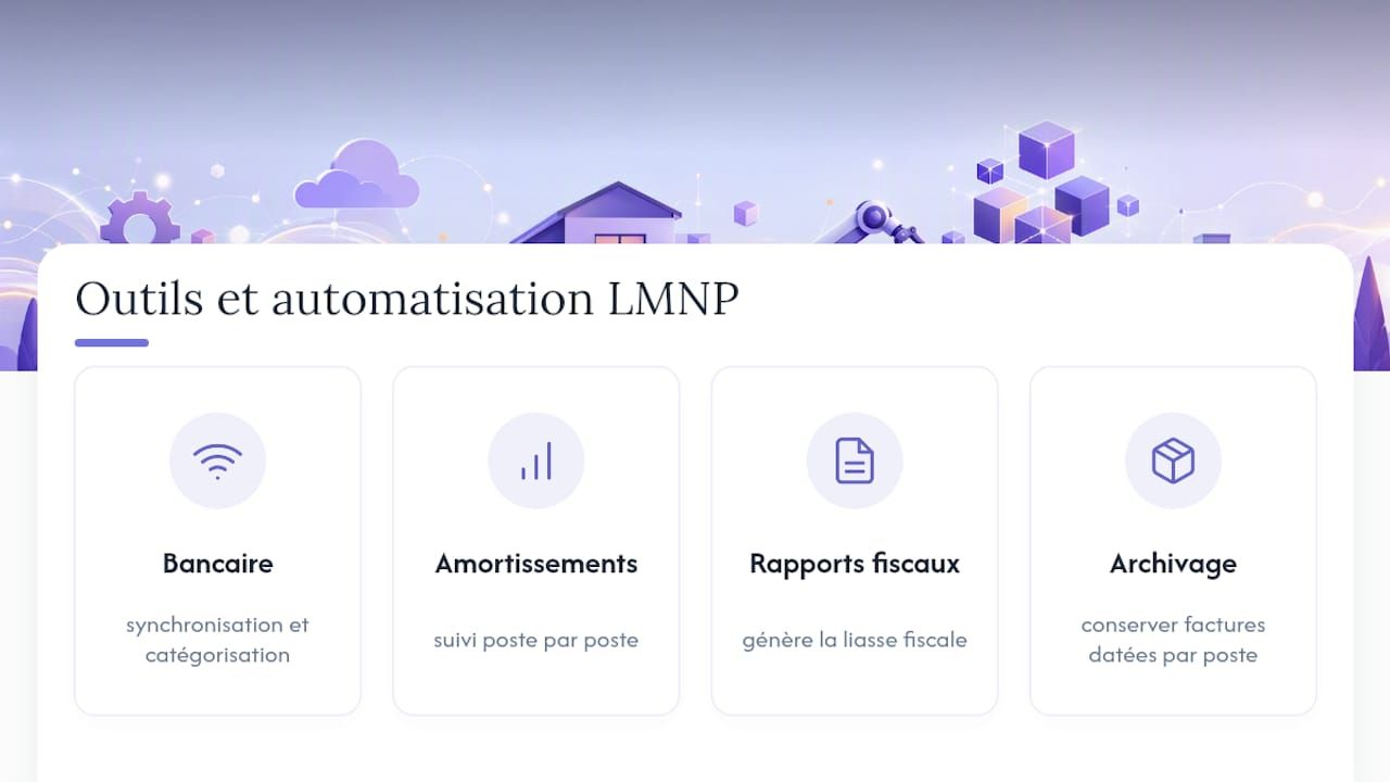 Quels outils facilitent la comptabilité et la gestion LMNP ? — overview diagram