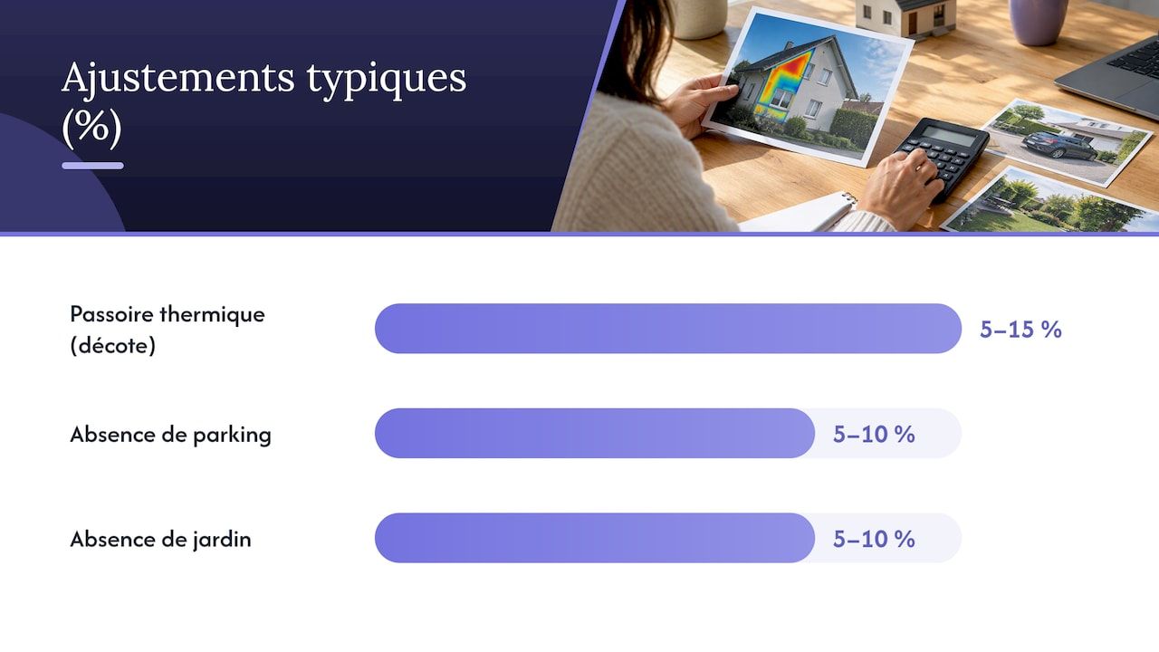 Facteurs à prendre en compte et coefficients d'ajustement courants — overview diagram